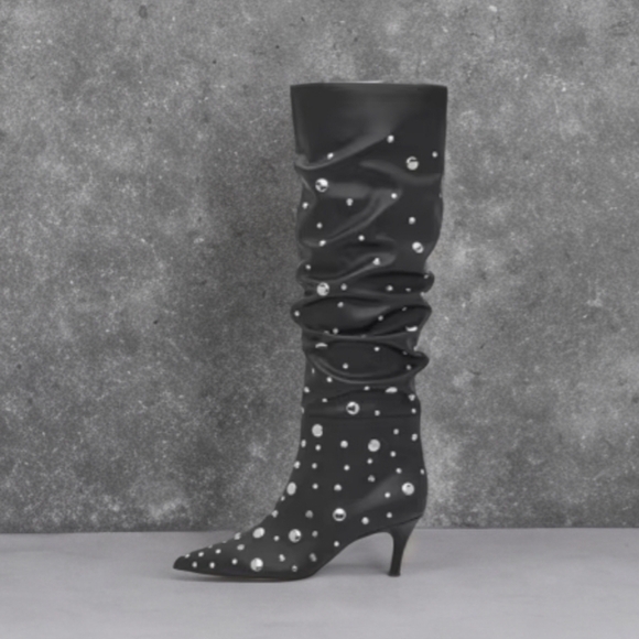 Jessica Simpson Studded Knee-High Women's Boots - Picture 4 of 4